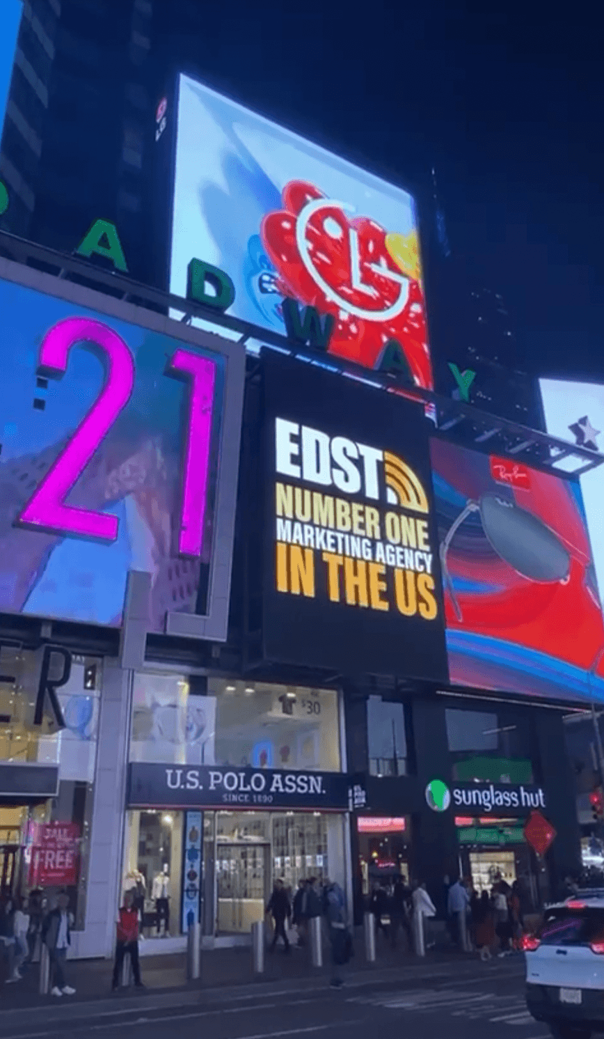 Times Square billboard